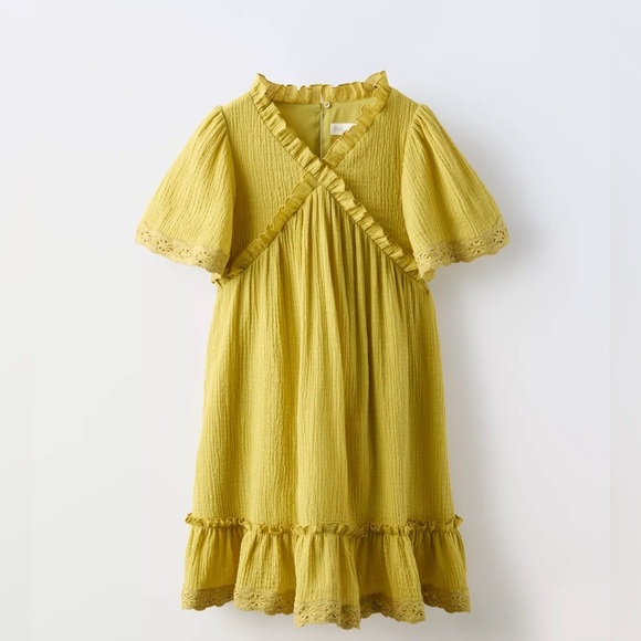 Zara Other - Zara Girl Lace textured dress 11/12y